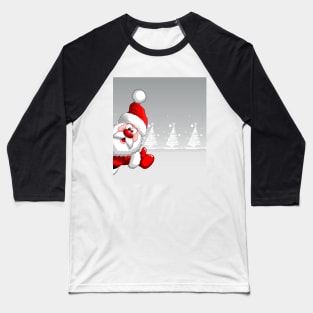 Santa Claus Baseball T-Shirt